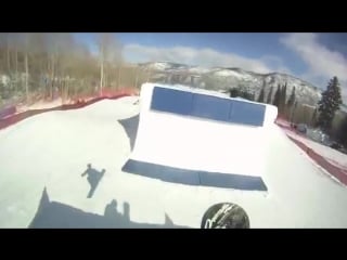X games 15 snowboard cross training, aspen, co, by pierre vaultier