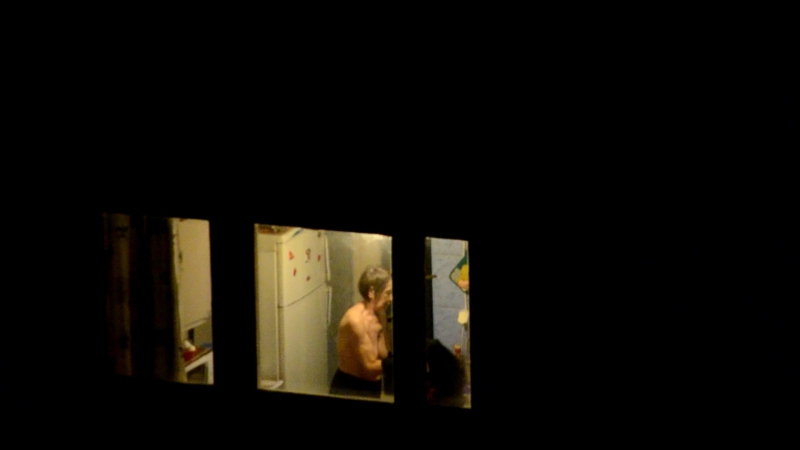 Бестыжая тетя мусорит в окошко или ушки спаниеля )))