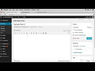 0206 creating sample posts for the loop