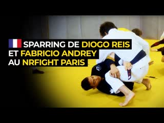 Sparring de diogo reis et fabricio andrey au nrfight paris