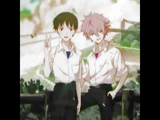 「 evangelion; kaworu nagisa ♡ shinji ikari 」