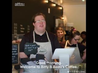 This amazing coffee shop only hires people with disabilities