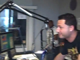 Richgirl in the wgci studios with ub rodriguez