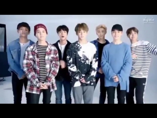 [message] 170902 bts greeting video from "bts japan official website"