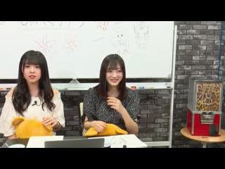 190909 nmb48 no shabekuri hour #105 (sadano haruka, kobayashi rina)