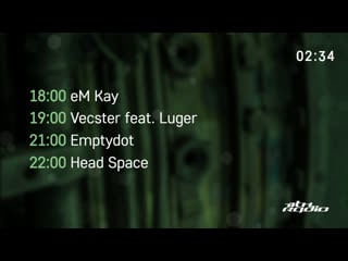 Em kay and vecster / emptydot and head space live @ новые формы / vibe