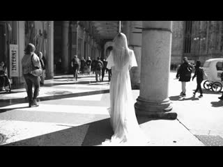 Italy | milan 2019 wedding dress raraavis group model anastasiya karytkska