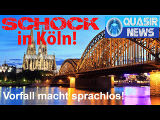 Schock in köln! vorfall macht sprachlos!