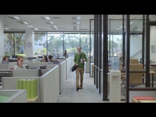 Belvita hot guy in the office commercial (ad)