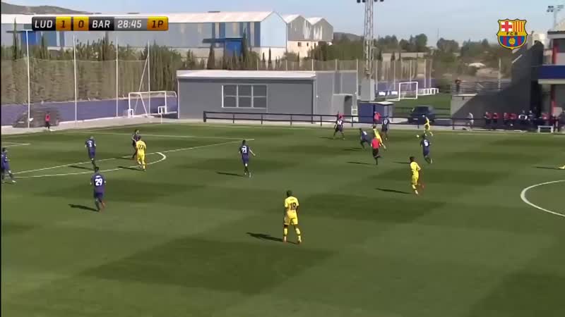 Alex collado barça b goal