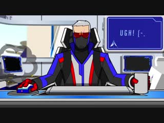 Overwatch soldier 76 sucks на русском [rus vo]