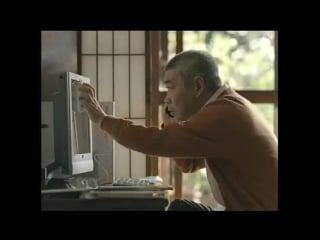 柄本明（akira emoto）｜柄本佑（長男tasuku emoto）との親子役 「パソコン」篇（softbank ソフトバンク cm 30秒）なんともそれらしい良い感じです。