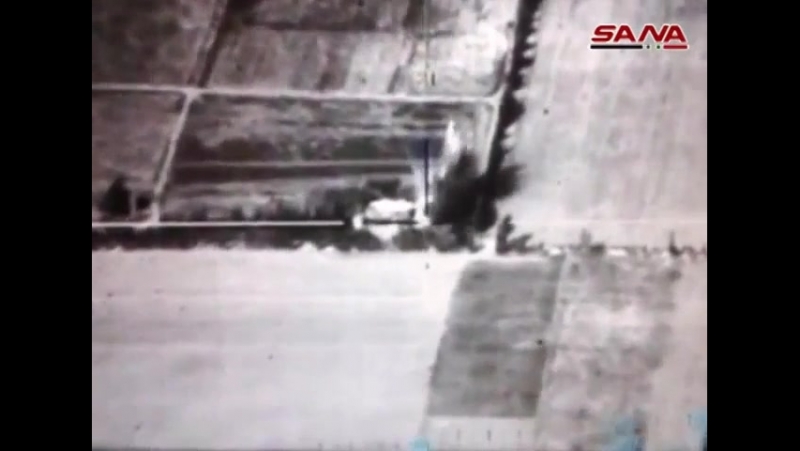 Сирия видео с бортового сок авиаударов ввс сар июнь 2015 3