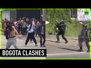 'we have rights' | rickshaw riders clash with armed bogota police