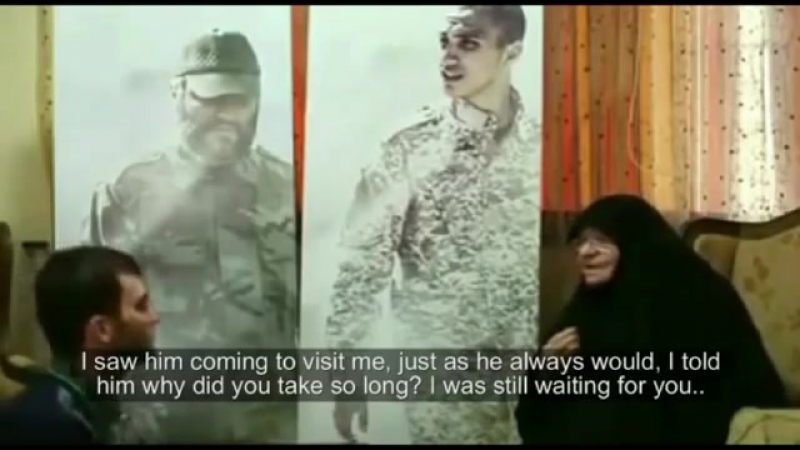 Imad mughniehs mother sees her grandson in a dream (english subtitles)