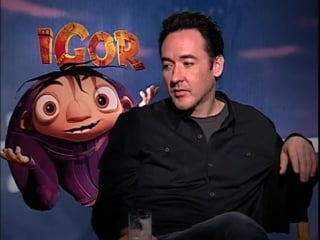 Igor interviews with john cusack and sean hayes