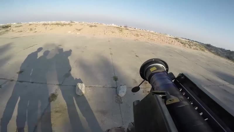 Бойцы из 1 й бригадной тактической группы 1 й кавалерийской дивизии армии сша уничиожают бла при помощи пзрк stinger