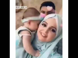 @ subhanallah heart kissing heart maşallah soliham family ( 640 x 640 ) mp4