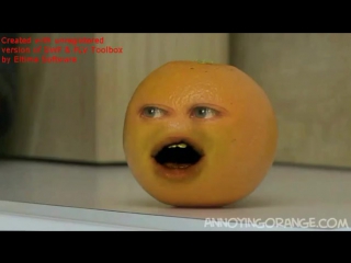 Hey, apple! the annoying orange