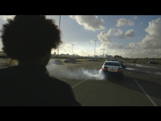 Its #needforspeed launch day so @willianborges88 got to play around with a ds4 controlled bmw yes, this is real!
