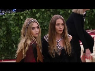 The olsen twins graced the 2018 met gala with their ethereal presence