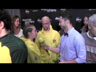 Alexa pena vega mark ballas @ dancing with the stars season 21 week 3 red carpet i afterbuzz tv