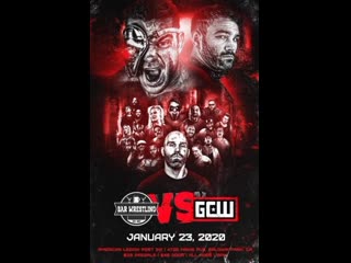 Gcw vs bar wrestling