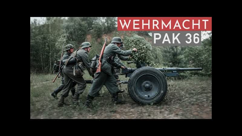 Wehrmacht 3,7cm pak36 funktion und besatzung erklärt!
