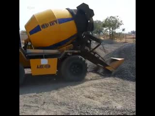 This machine eats gravel