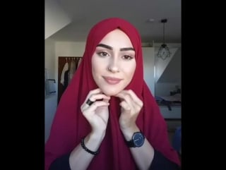 Gorgeous hijab tutorial credit@tuba ugur