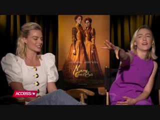 Mary queen of scots margot robbie dishes on her movie make under saoirse ro