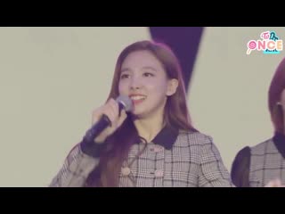 When nayeon tried to do the fanchants on her own for yes or yes lol https