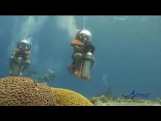 Cozumel underwater scooter adventure aviomar