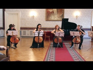 Ансамбль виолончелистов "chelli armonichi" астор пьяцолла "libertango"