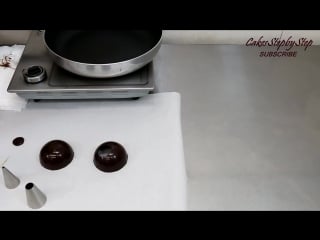 Chocolate spheres chocolate technique hack make at home by cakesstepbystep mp4