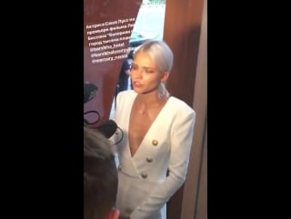 Sasha luss at the valerian premiere in moscow