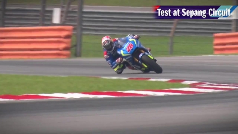 Motogp 2016 sepang suzuki testing