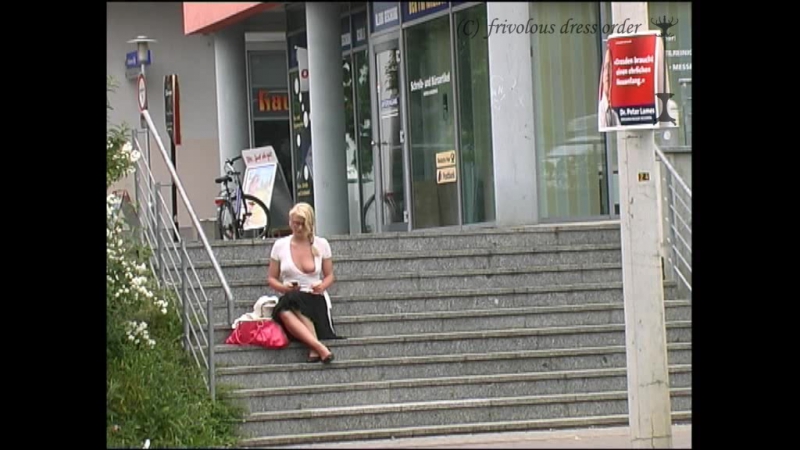 Order porn video – Frivolous dress order the stairs