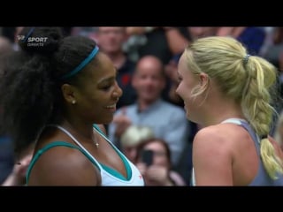 Energi denmark champions battle caroline wozniacki vs serena williams