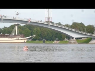 Страстный секс на городском пляже