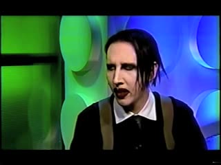 Marilyn manson mtv2 rock interview, 2003