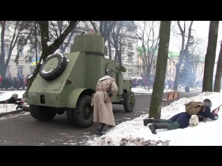 У львові показали реконструкцію бою за станцію «крути