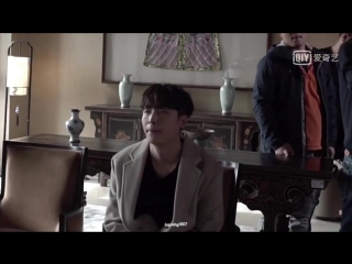 180817 zhang yixing lay the golden eyes behind the scenes