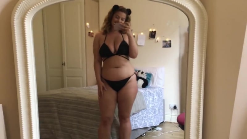 Plus size bikini try on haul alissbonyt