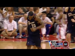 Lebron james scores cavs last 25 points