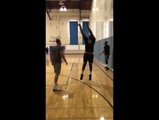 Anthony davis and demarcus cousins working out together on july 4th