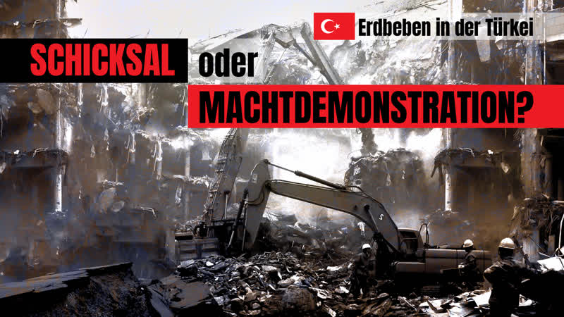 Erdbeben in der türkei – naturkatastrophe oder militärische machtdemonstration?