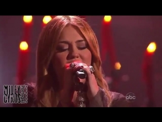 Forgiveness and love miley cyrus (live at ama 2010)
