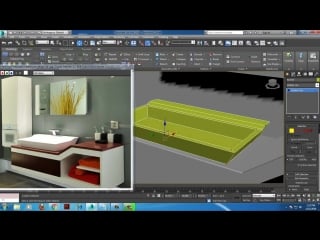 Tutorial on modeling and texturing a 3d bathroom in 3dsmax using vray ( part 2)