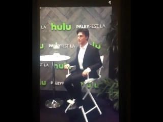 Finn wittrock and denis o'hare at the 2016 paleyfest snapchat, 20 march 2016